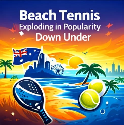Beach Tennis is Exploding in Popularity Down Under